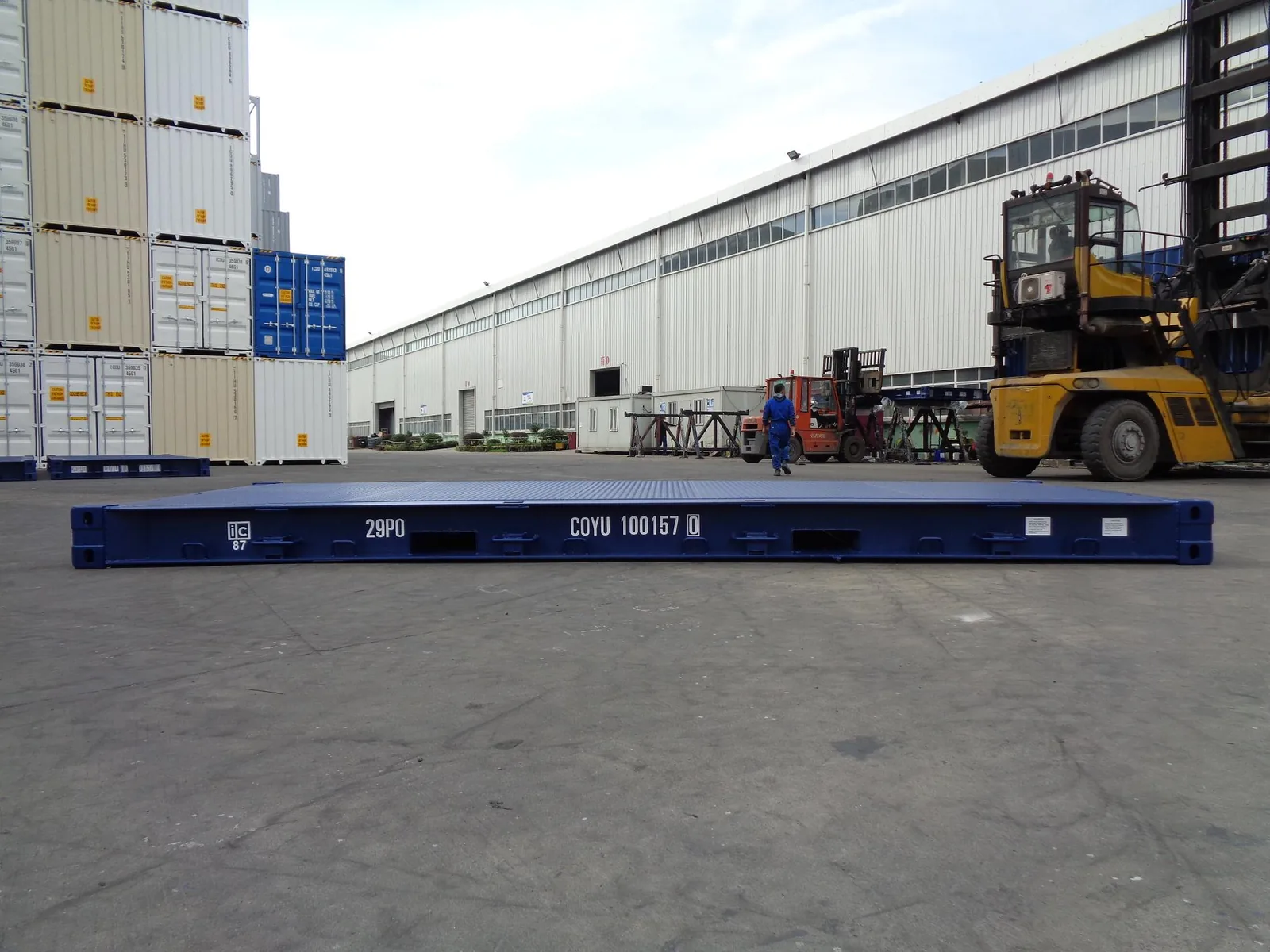 20ft / 40ft Platform Flat Container