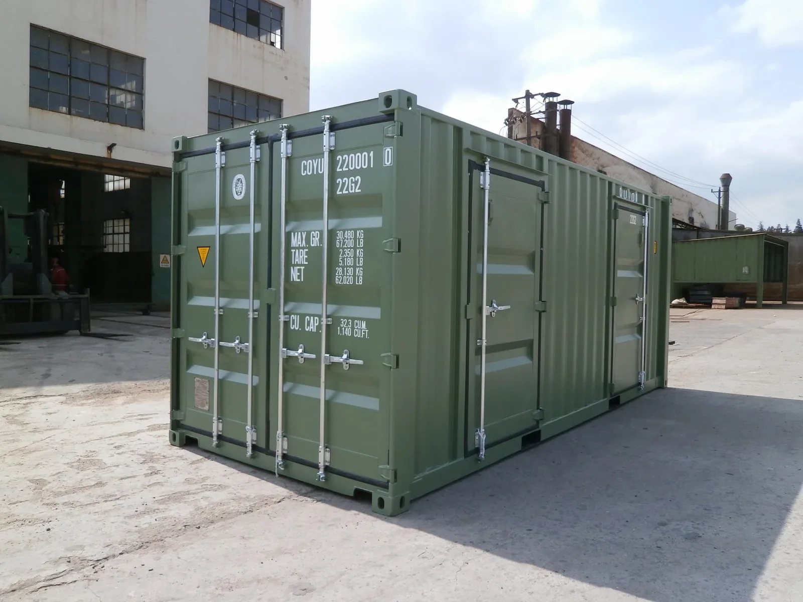 20ft Multidoor Container (4-Door) view 4