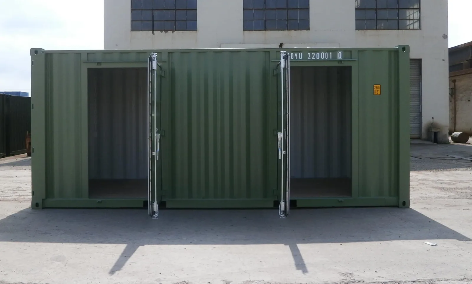 20ft Multidoor Container (4-Door) view 2