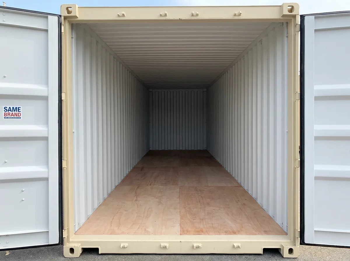 40ft Standard Container - Sand Beige view 3
