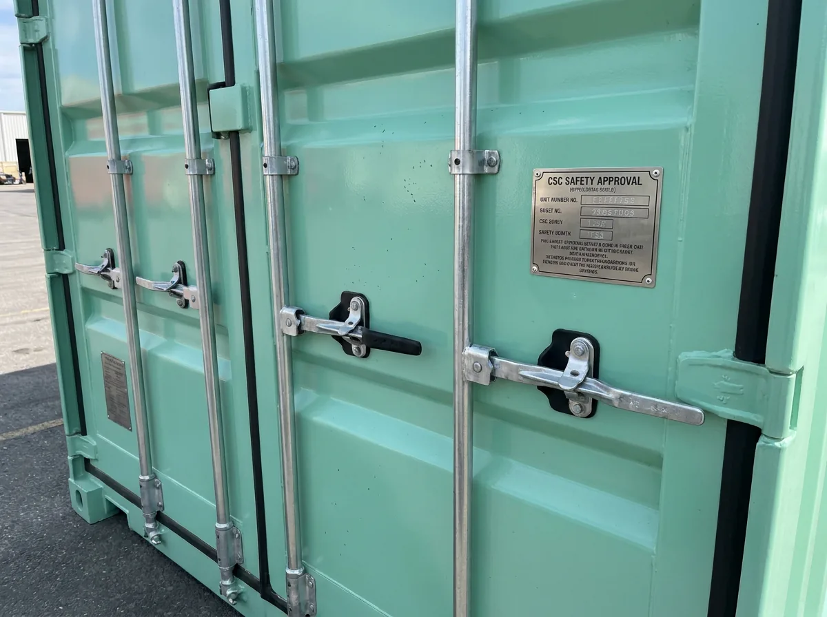 NEW 40ft High Cube Container - Mint Green view 2