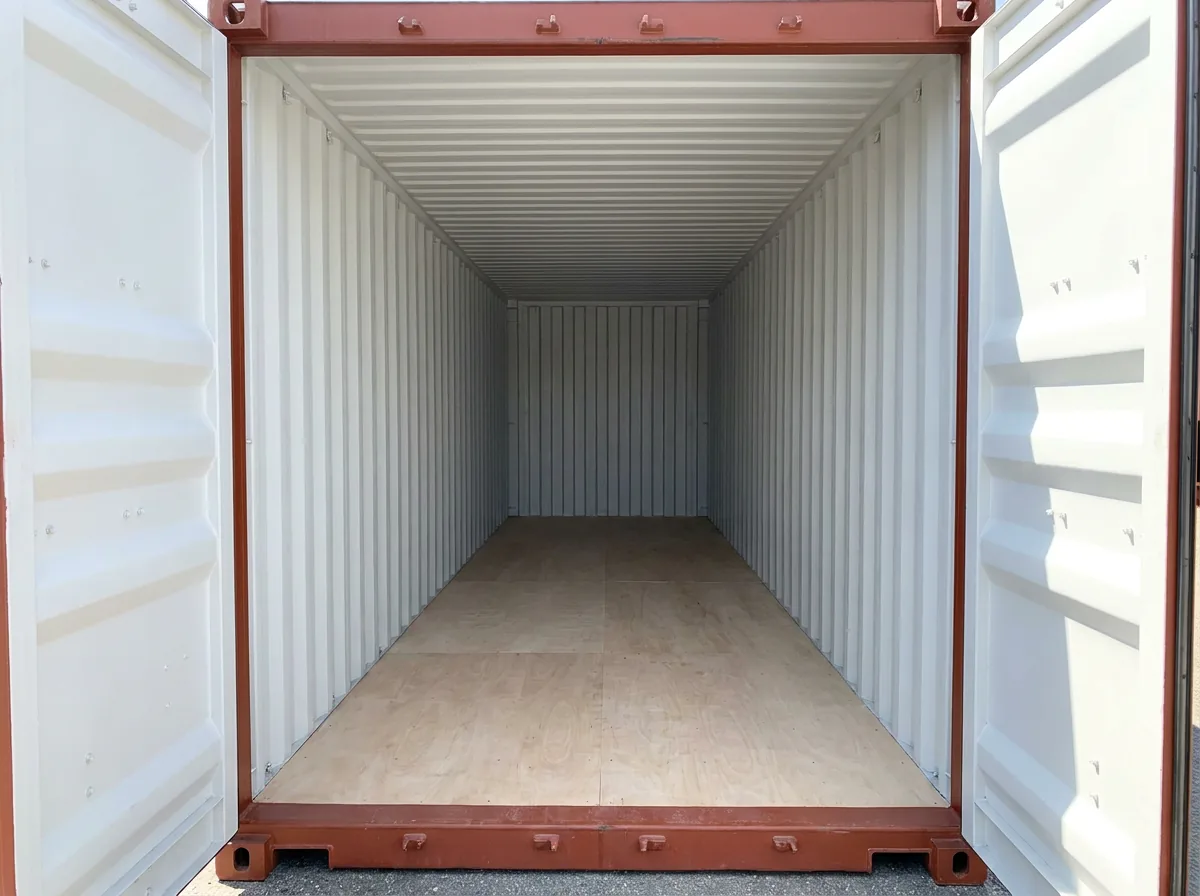 NEW 40ft High Cube Container - Brick Red view 3