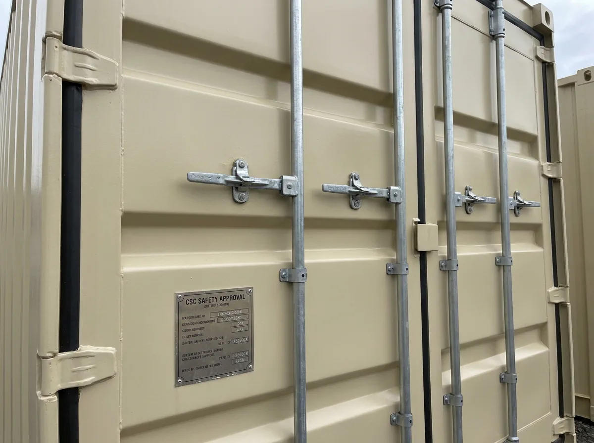 NEW 40ft High Cube Container - Sand Beige view 2