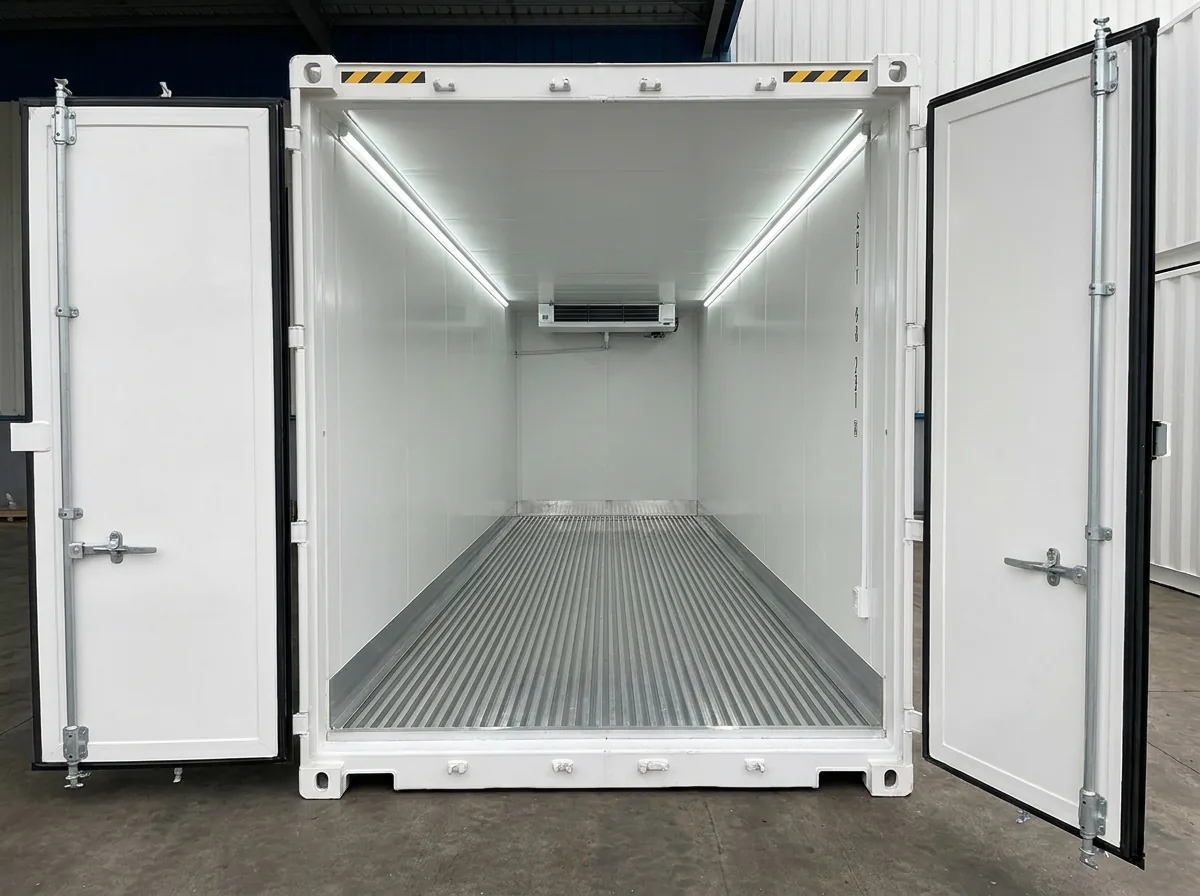 NEW 20ft Reefer Container - Arctic White view 3