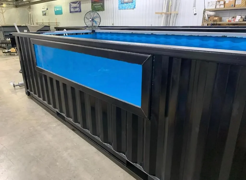 40Ft Container Swimming Pools view 2