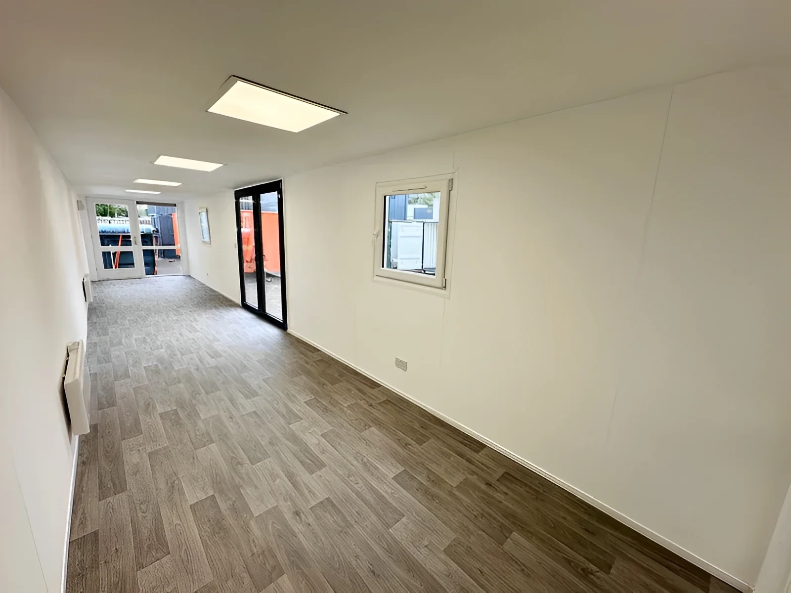 Converted 40ft Shipping Container | Open Plan Office | Portable Container Building view 8