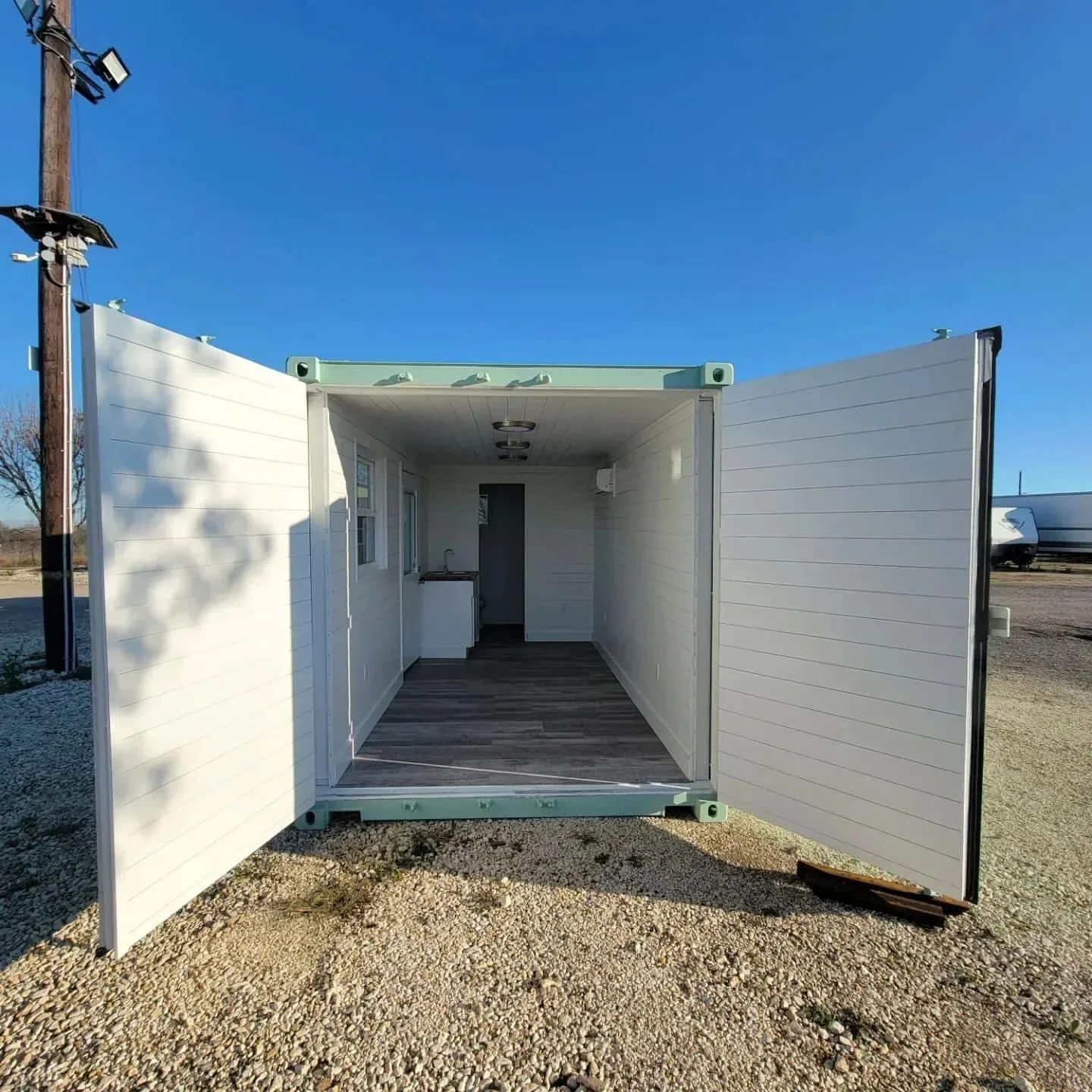 Custom 20ft Shipping Container House view 2
